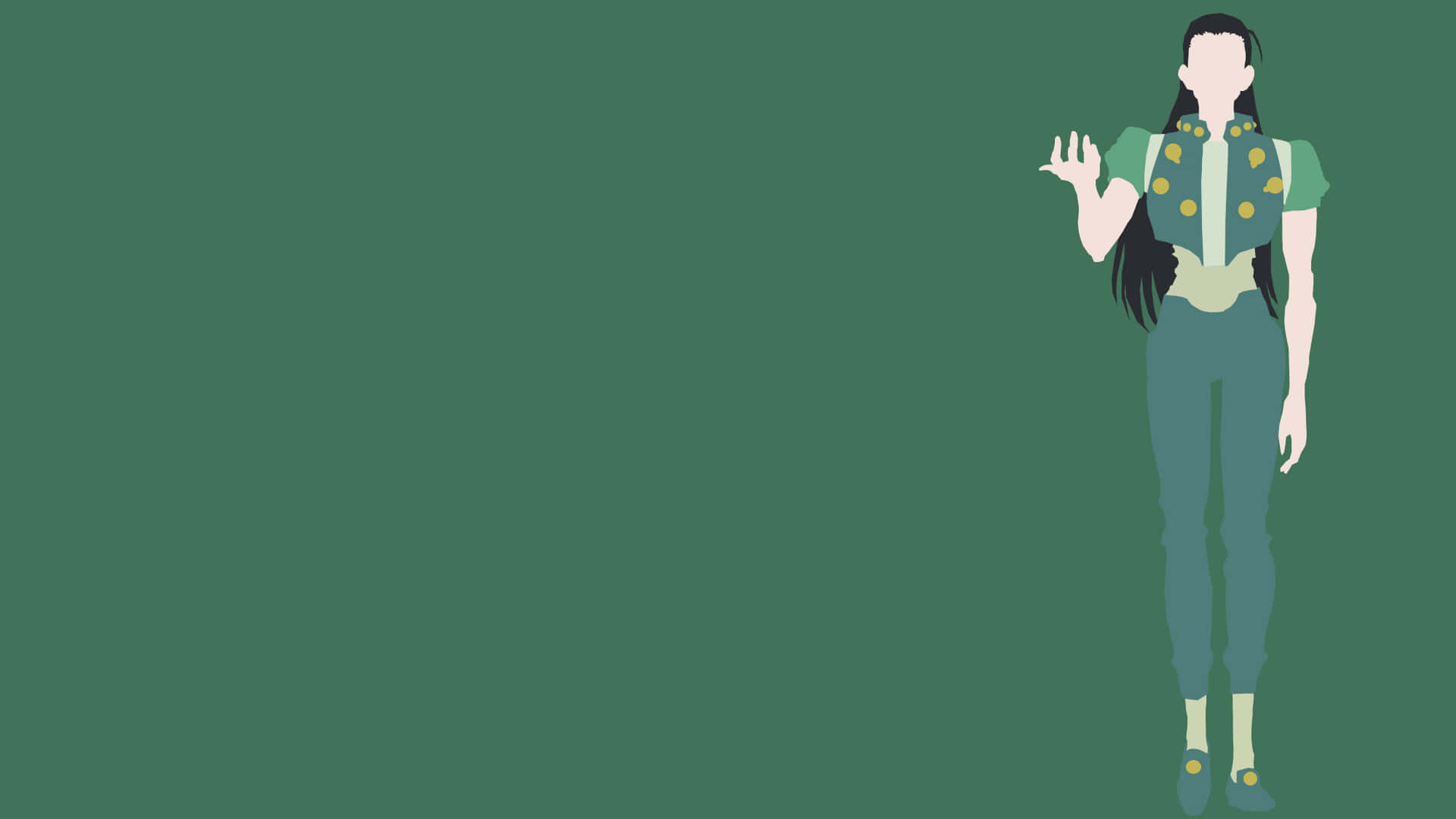 The Appeal Of Hunter X Hunter Minimalist Background