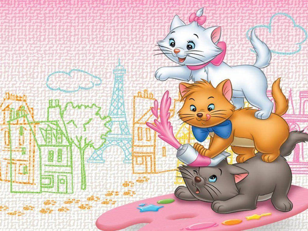The Aristocats Art Attack Background