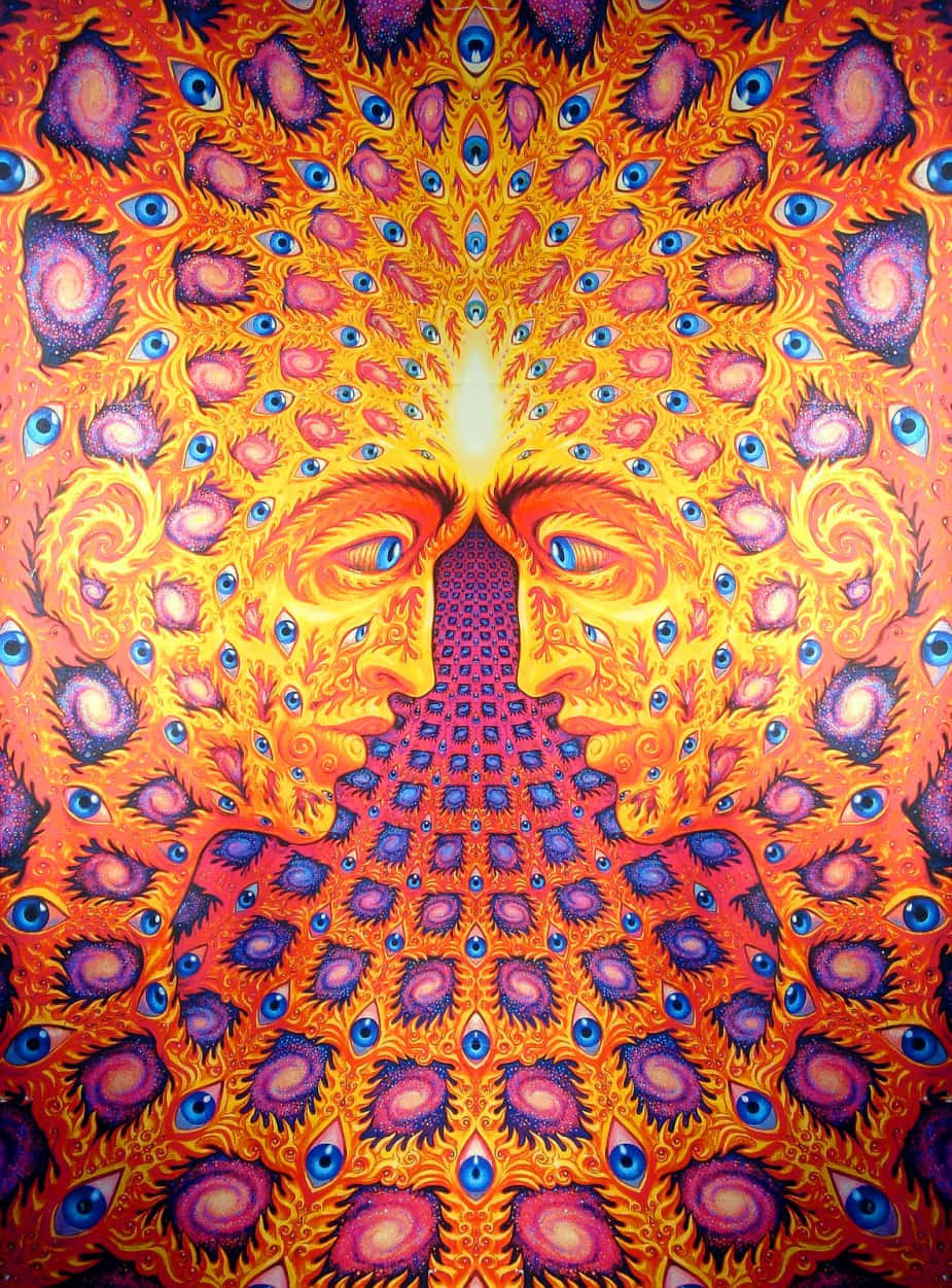 “the Artwork Of Alex Grey” Background