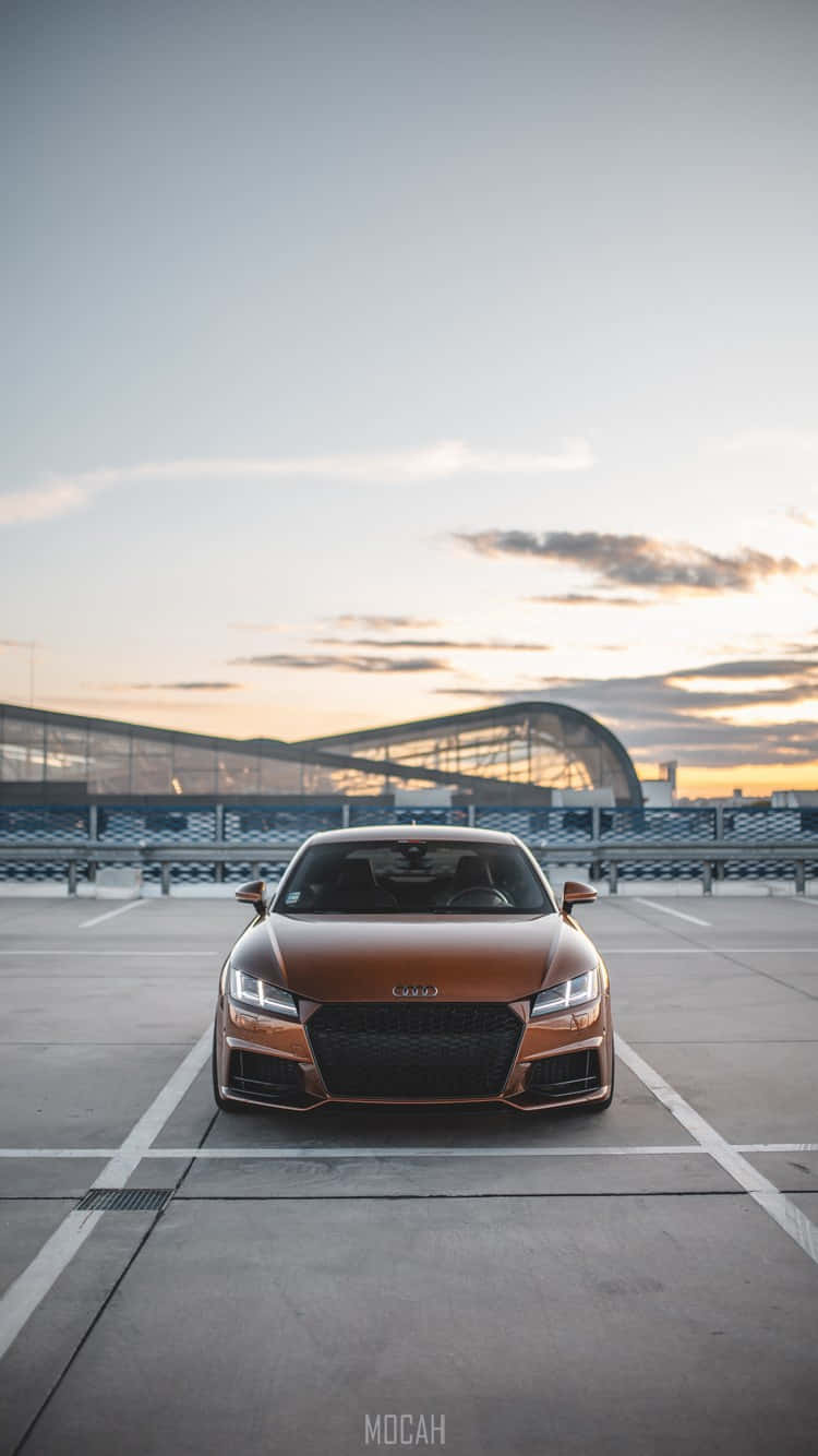 The Audi Iphone – Bringing Style And Technology Together Background