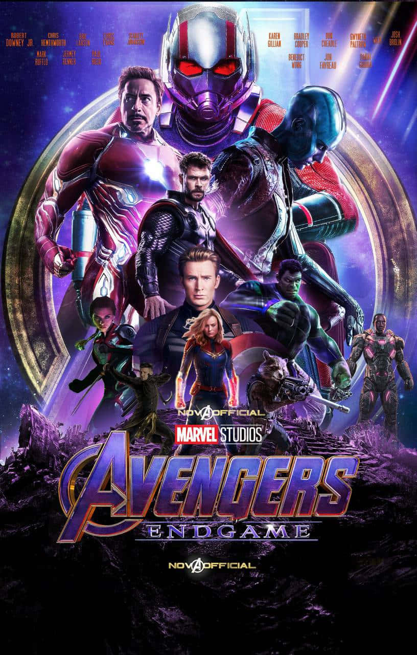 The Avenger's Endgame Iphone - Keep The Action Going Background