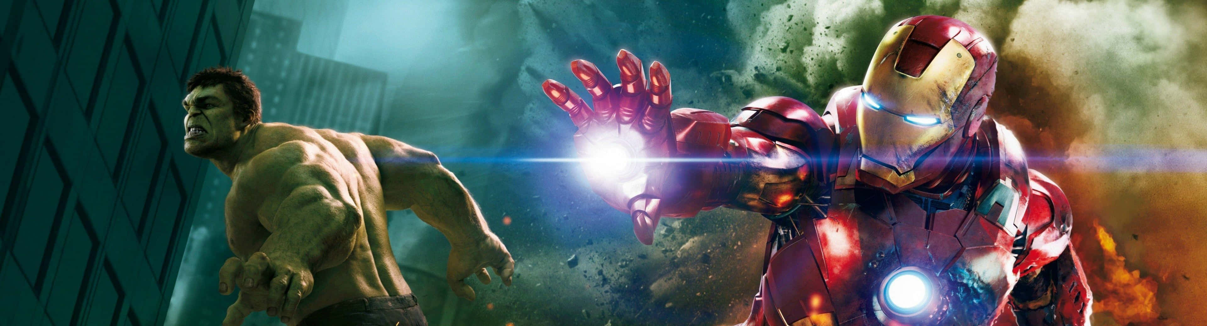 The Avengers Multi Monitor Display