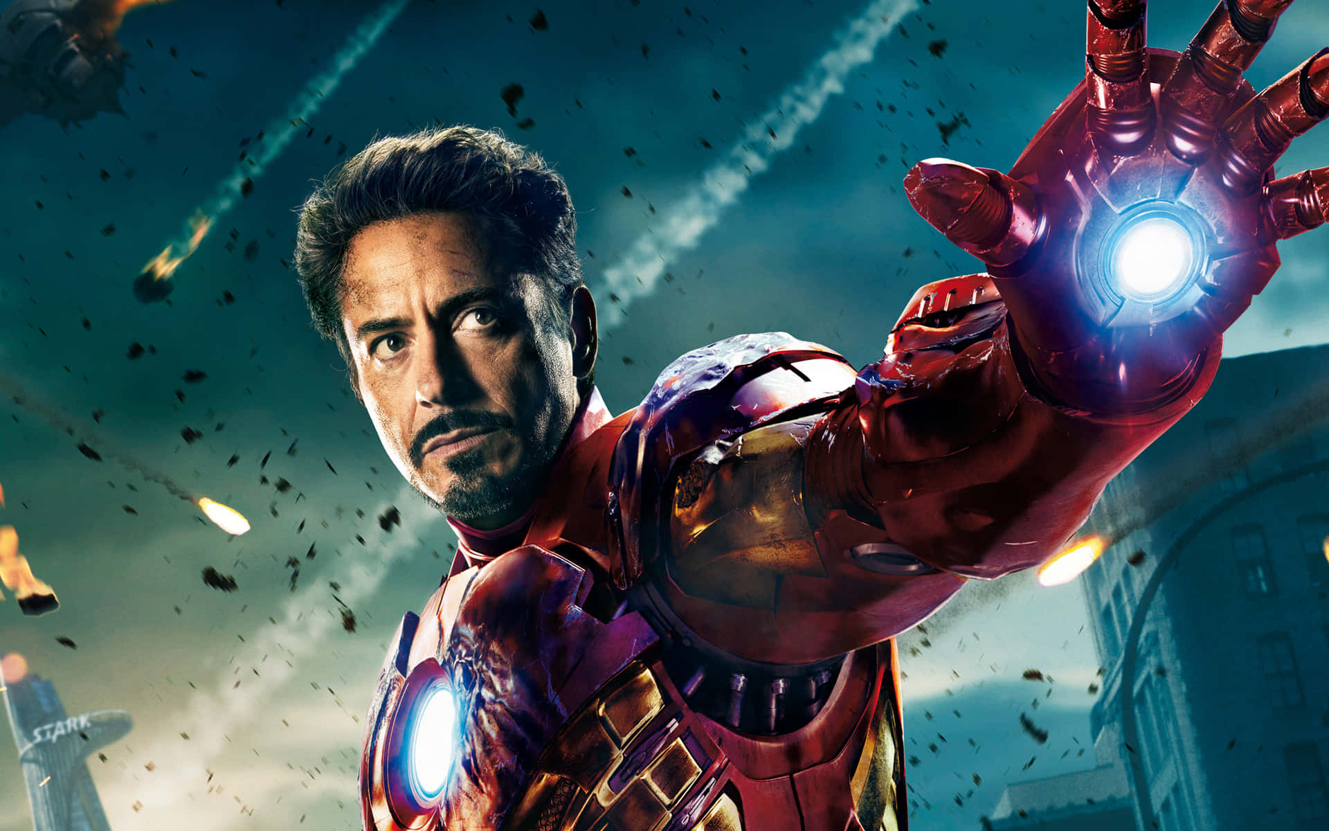 The Avengers Unite To Save The World Background