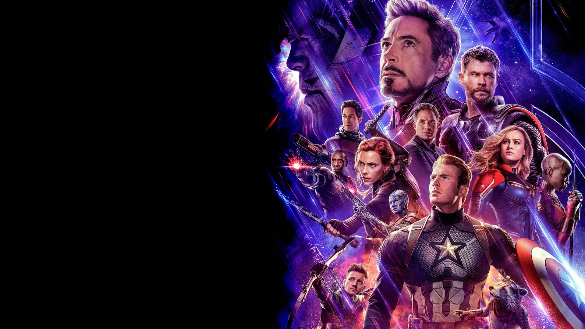 The Avengers United And Ready For Battle Background