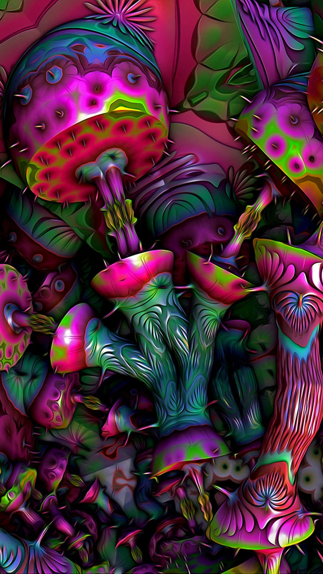 The Awakening Of Mind - A Trippy Art Spectacle Background