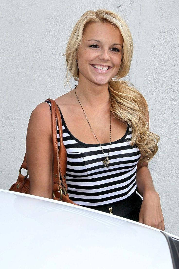 The Bachelorette Ali Fedotowsky In Striped Top Background