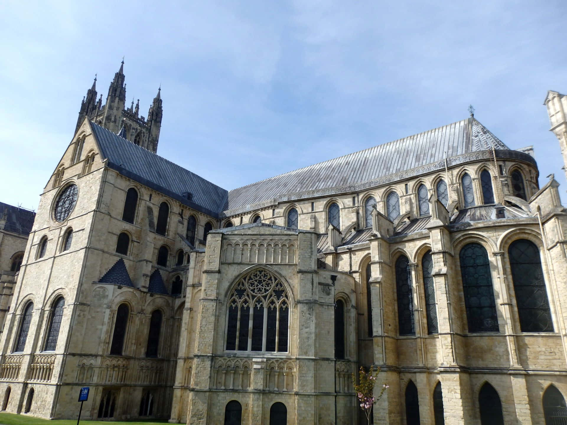 The Back Part Of Canterbury Cathedral