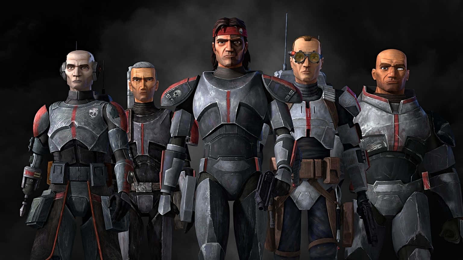 The Bad Batch, Ready To Take On The Empire's Forces Background
