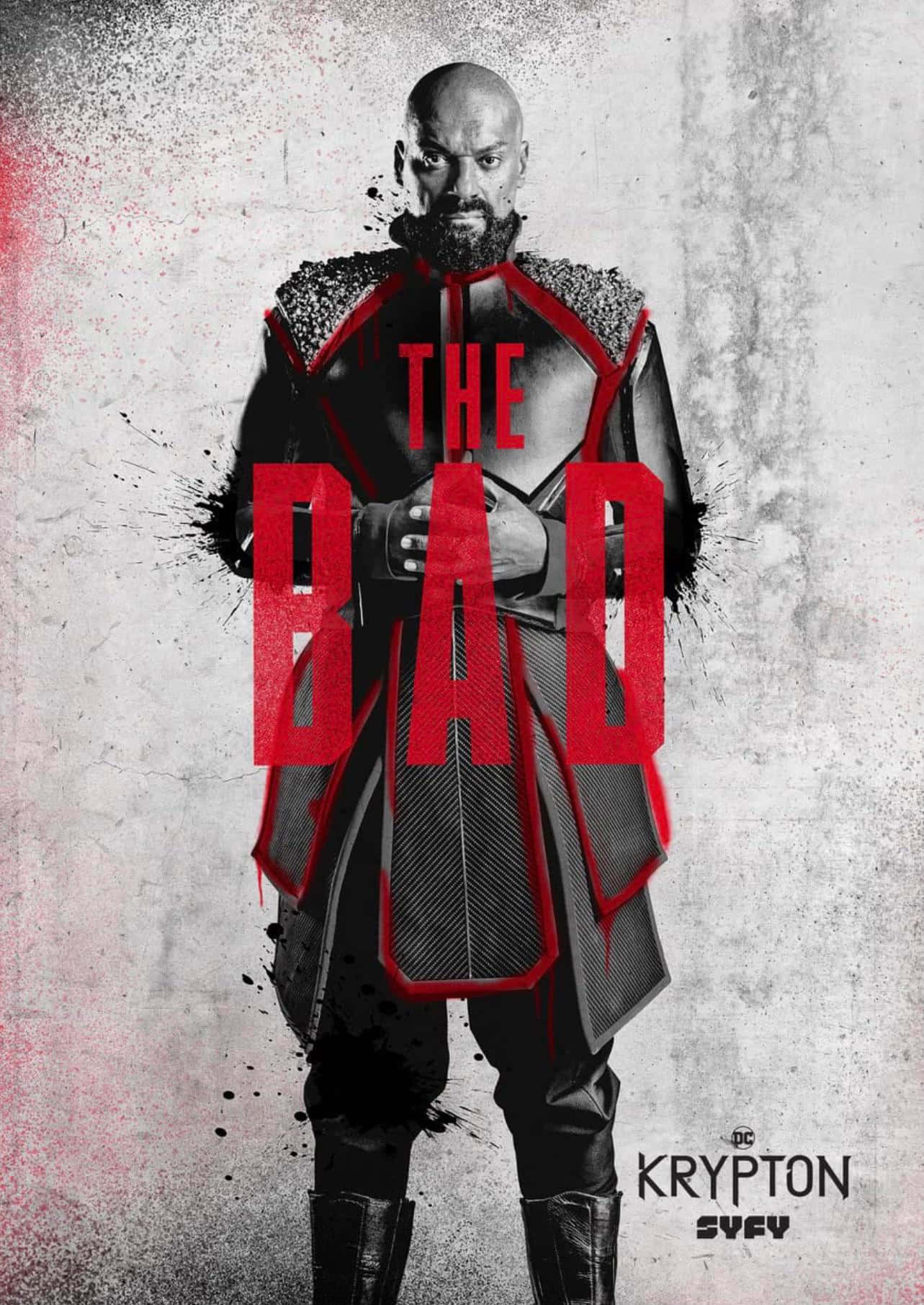 The Bad Krypton Promo Art Colin Salmon Background