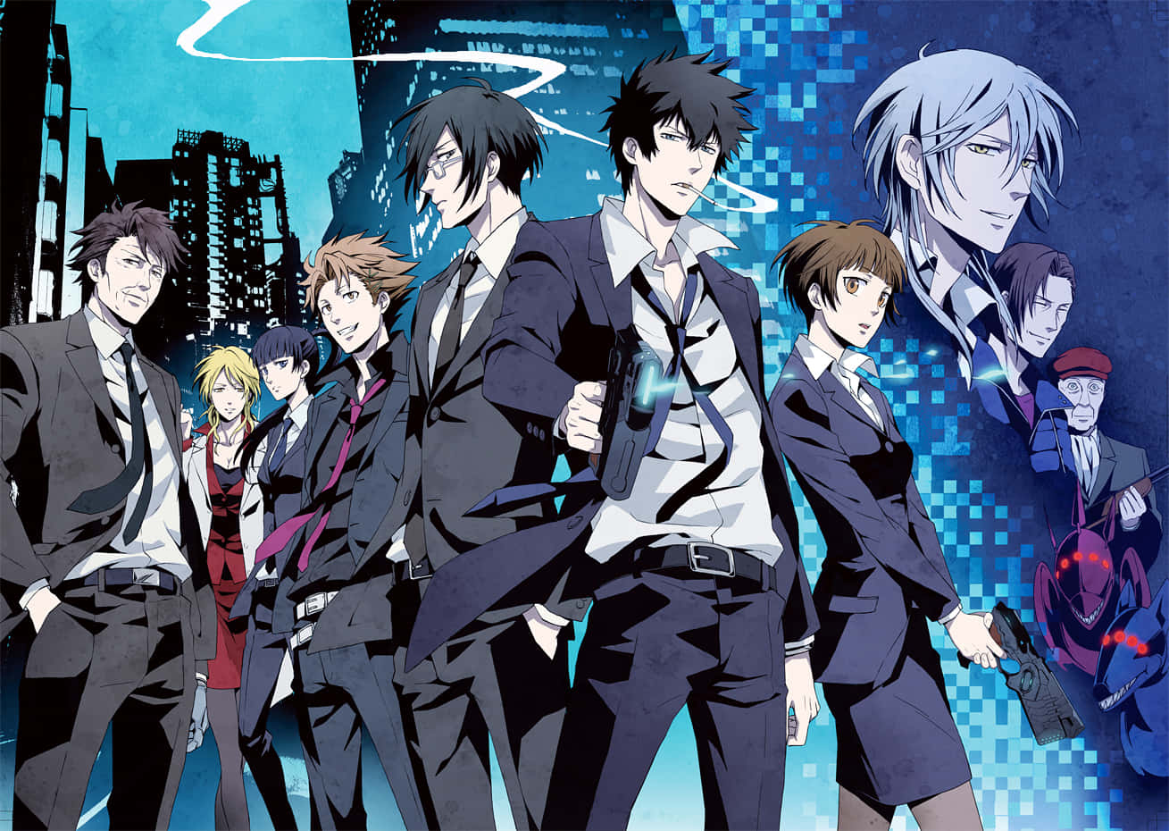 “the Balance Between Justice And Safety In Psycho Pass” Background