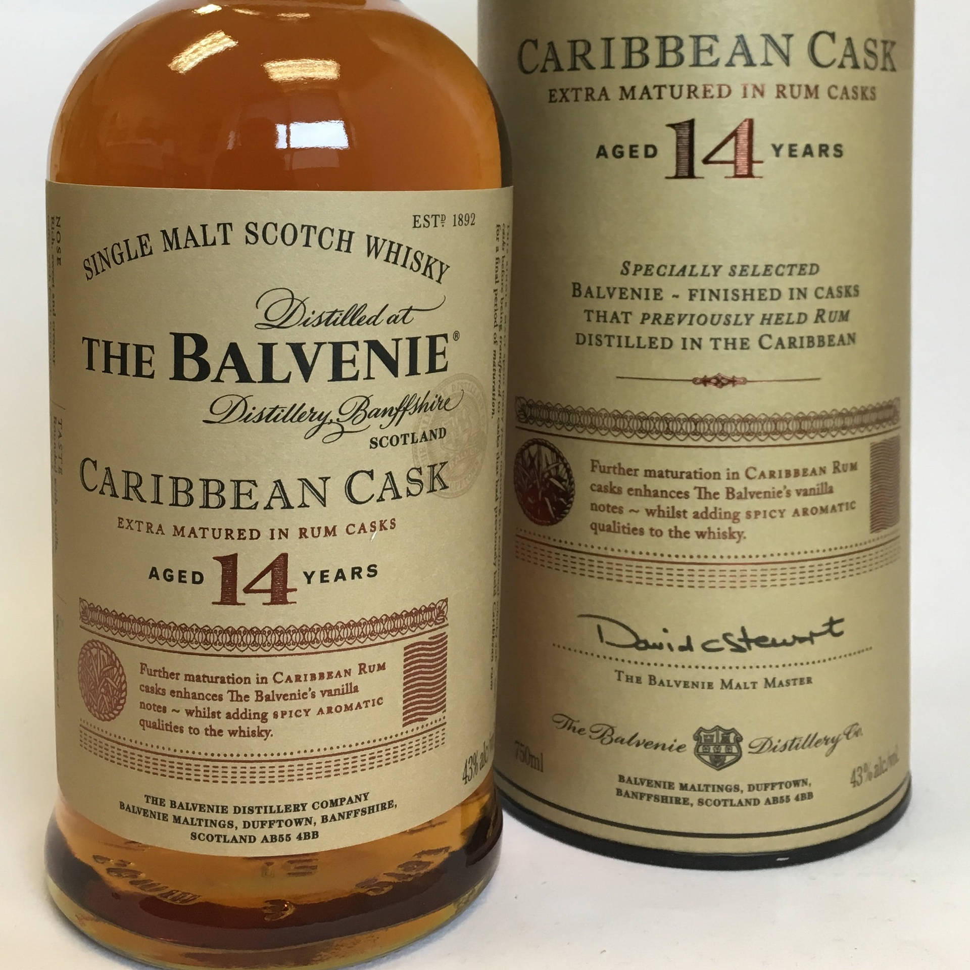 The Balvenie 14 Year Caribbean Cask Background