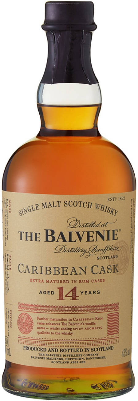 The Balvenie 14 Year Caribbean Cask Single Malt