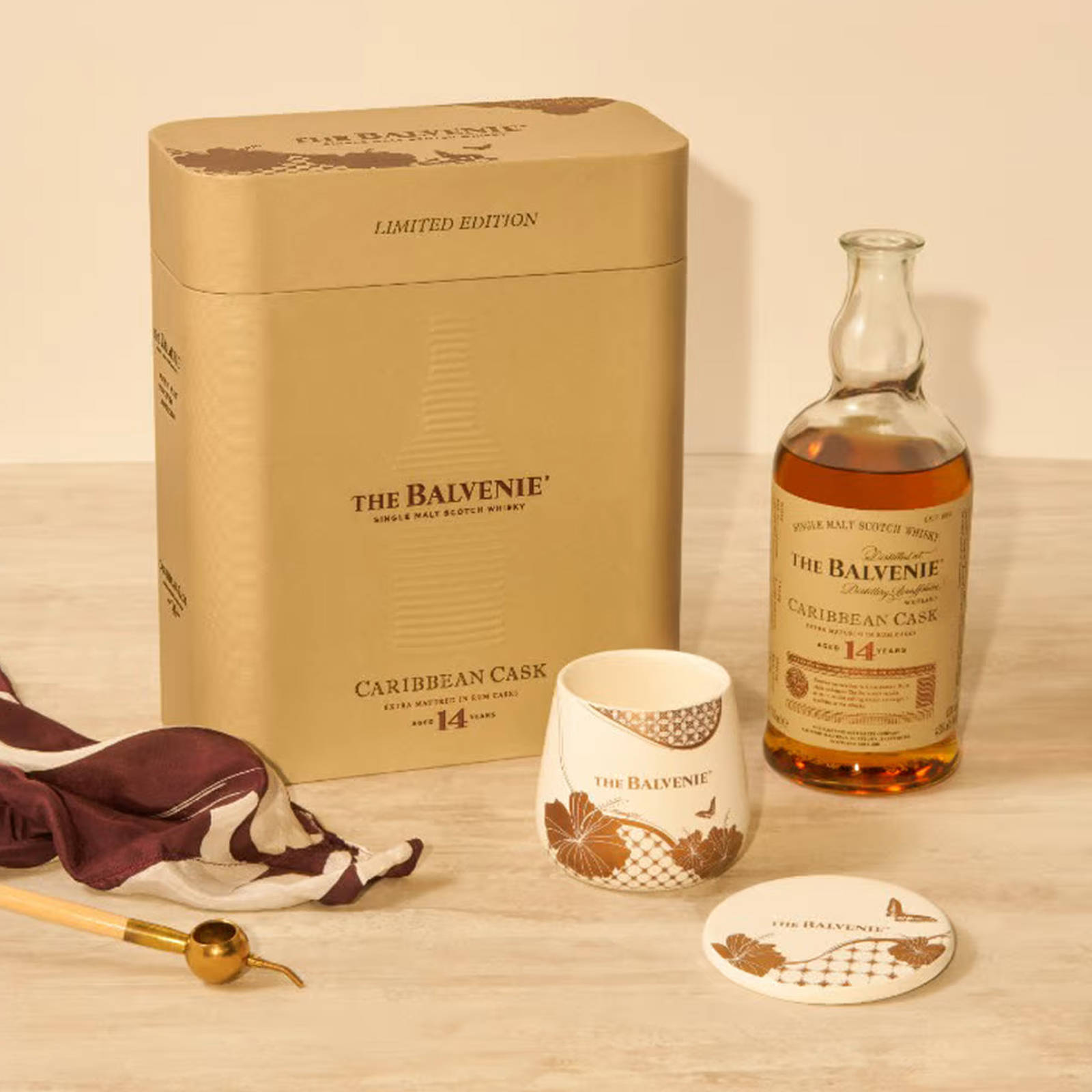 The Balvenie 14 Years Old Caribbean Cask Background