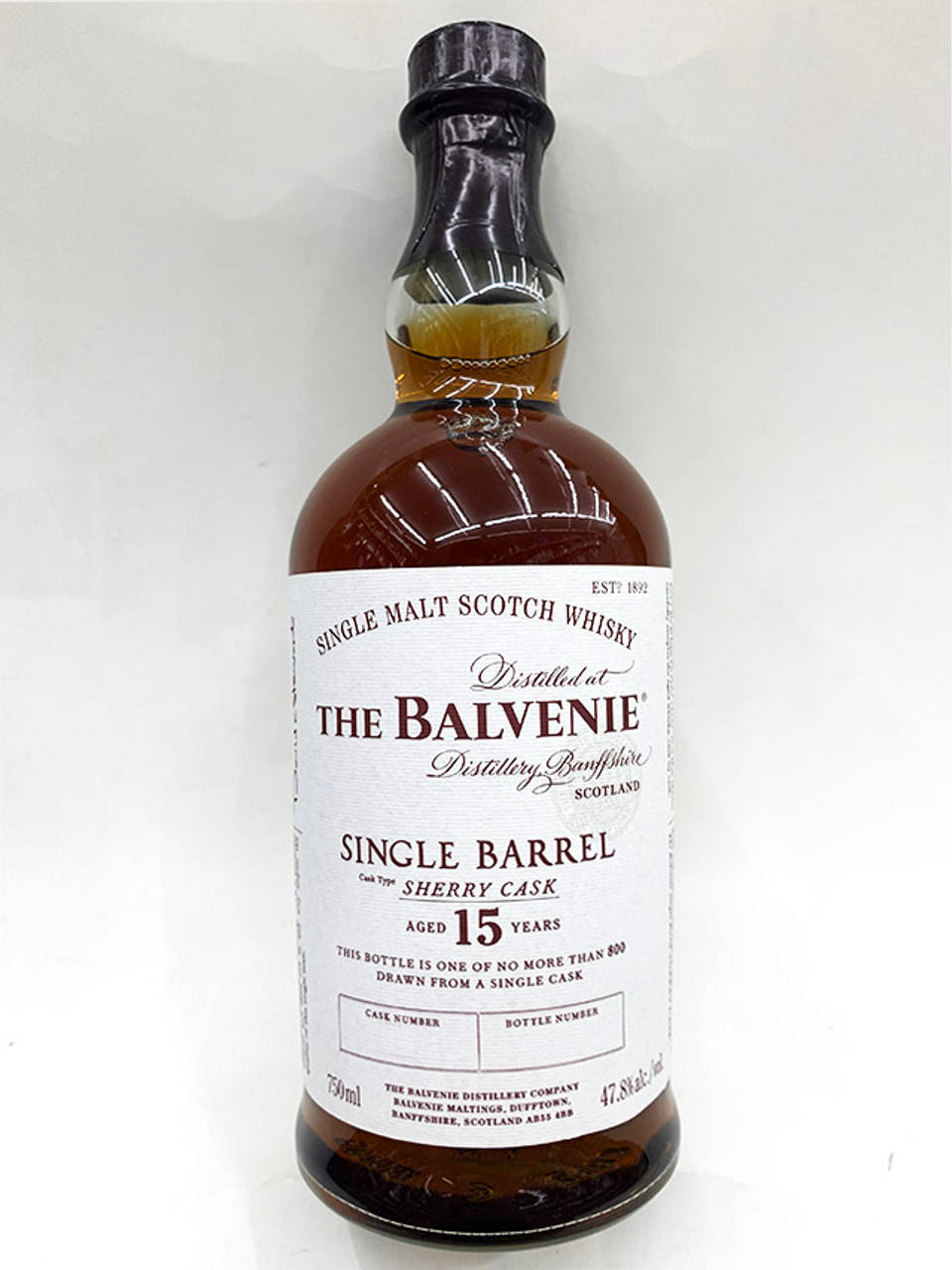 The Balvenie 15-year Single Barrel Sherry Background