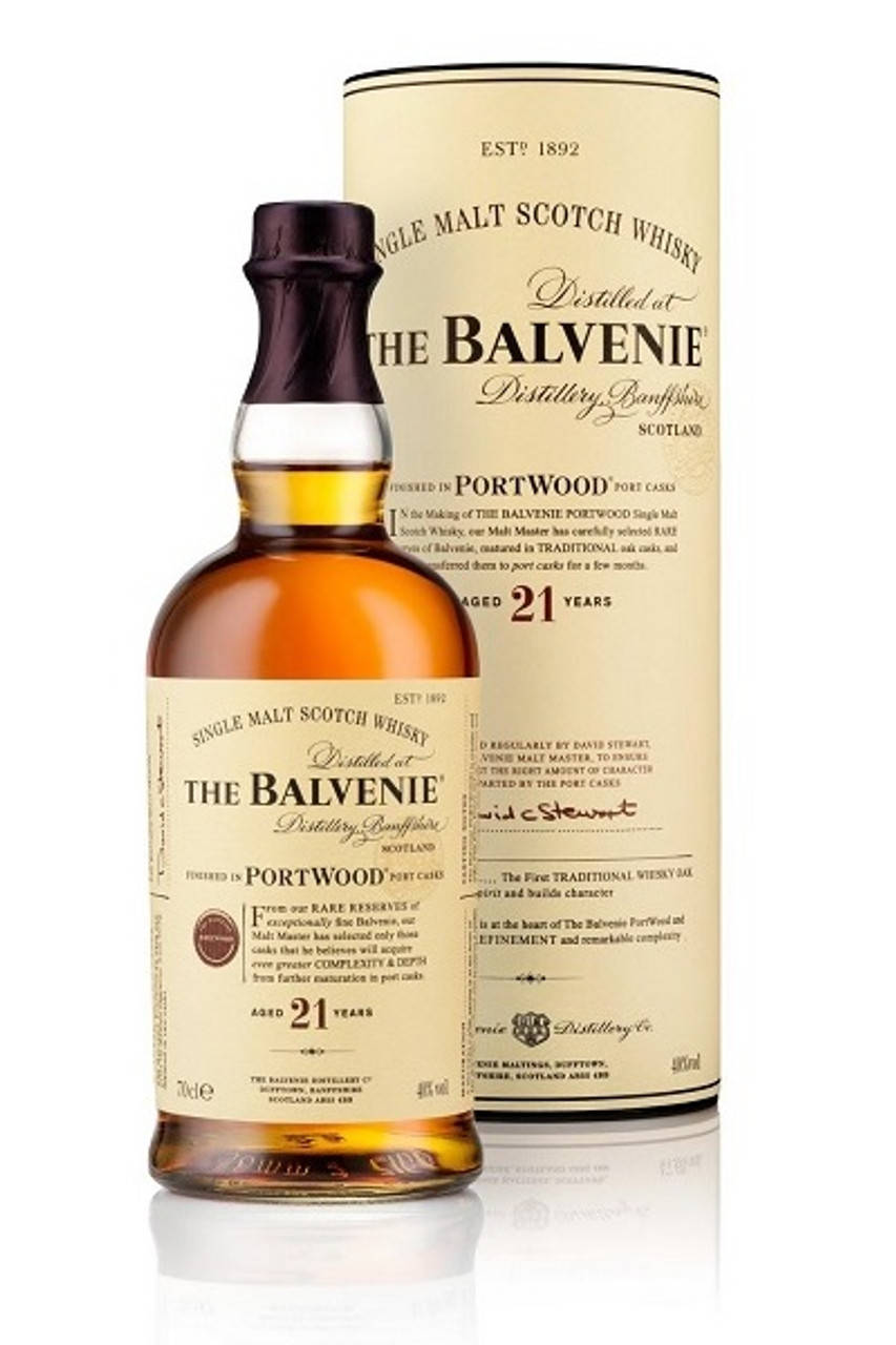 The Balvenie Portwood 21 Year Old Background