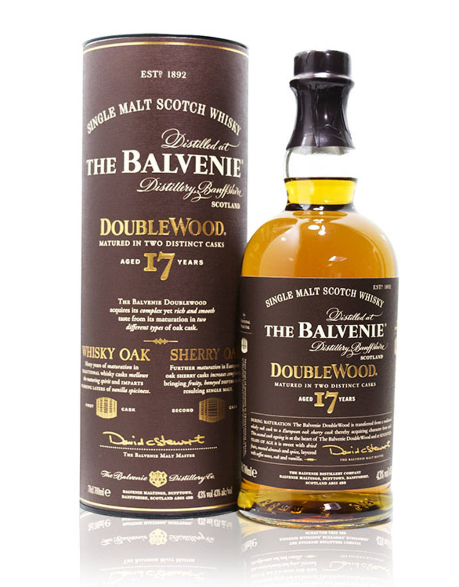 The Balvenie Scotch Single Malt Background