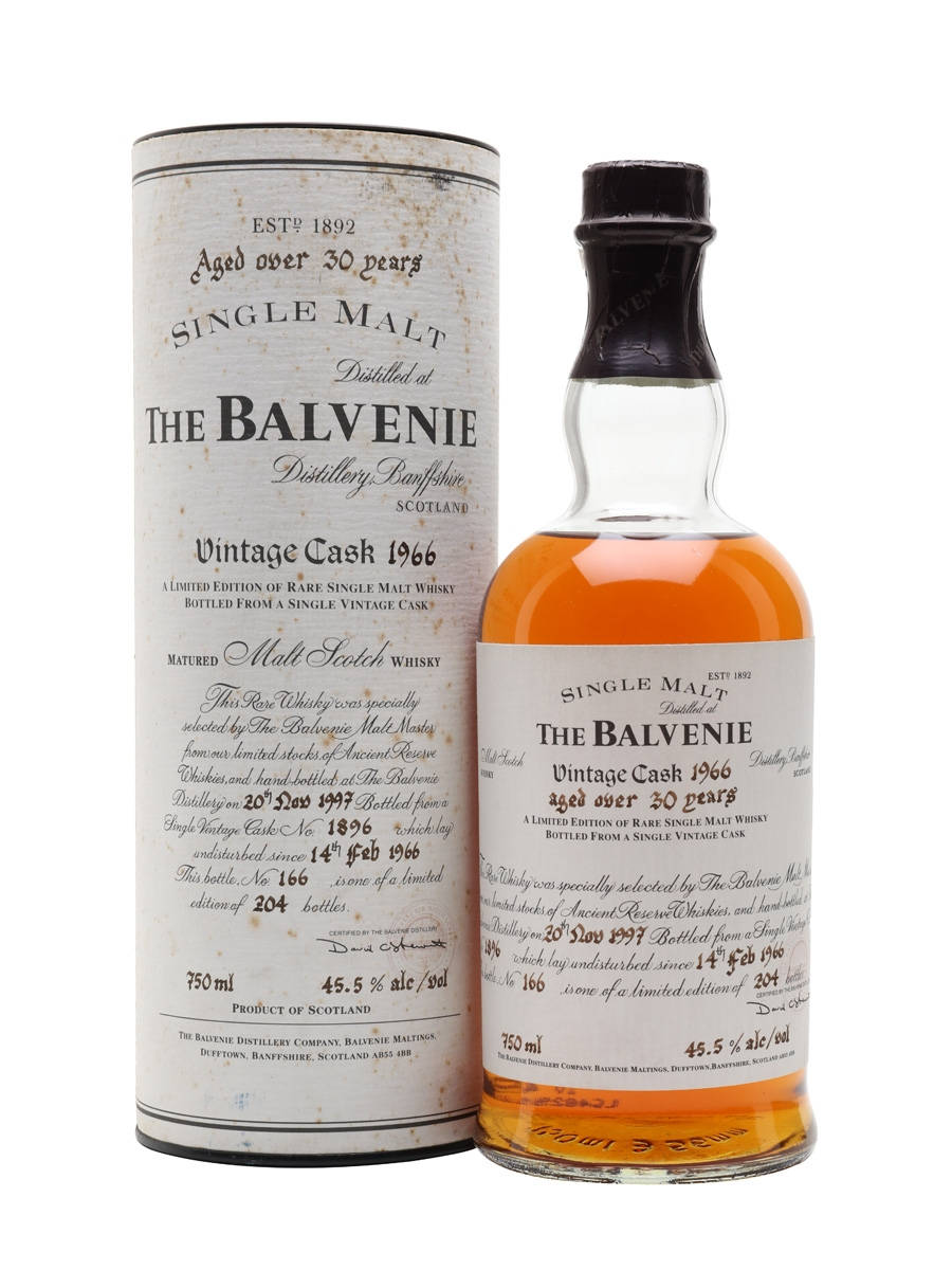 The Balvenie Single Barrel First Fill Background