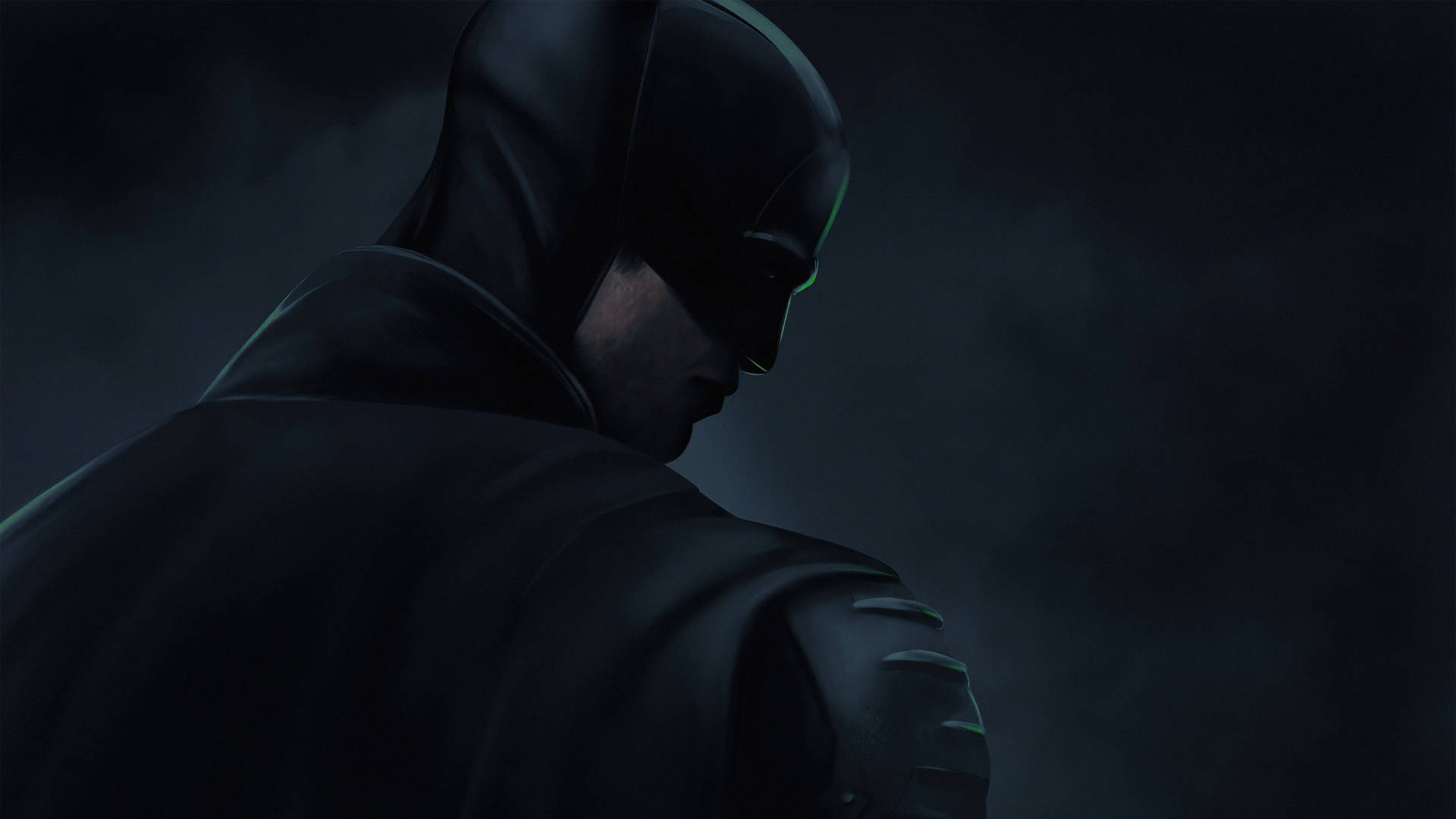 The Batman Back View Background