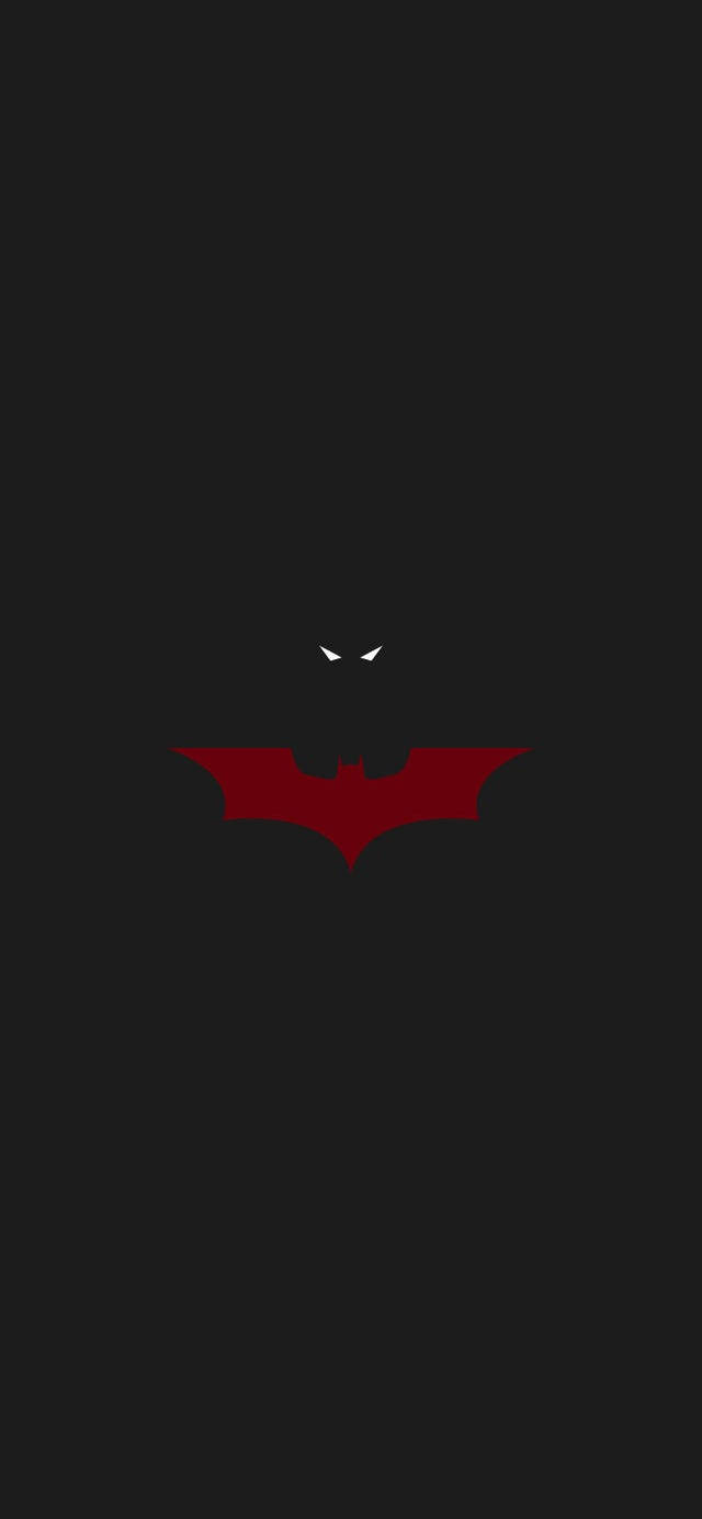 The Batman Iphone Red Bat Background