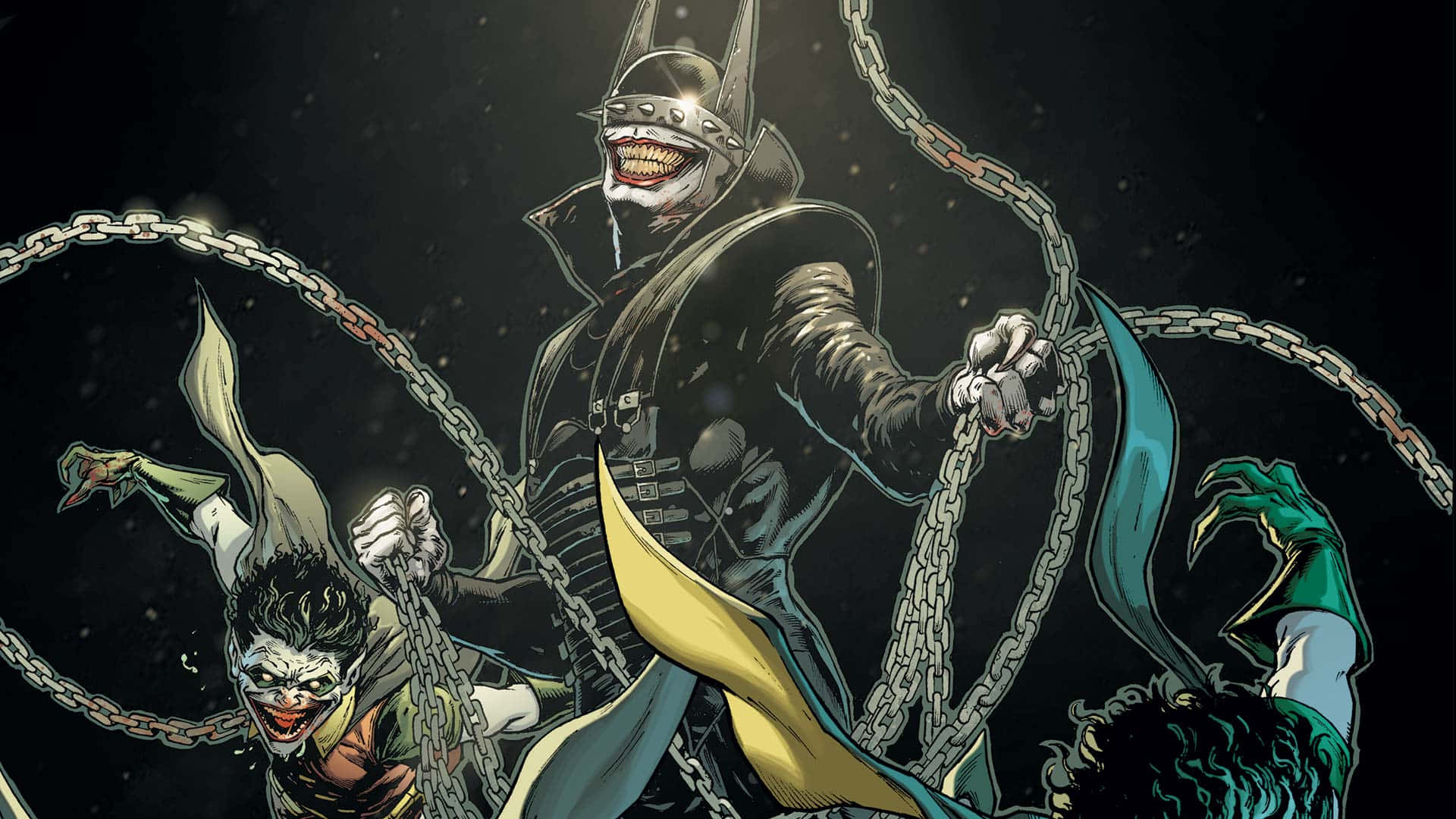 The Batman Who Laughs, From A Dark Multiverse Background