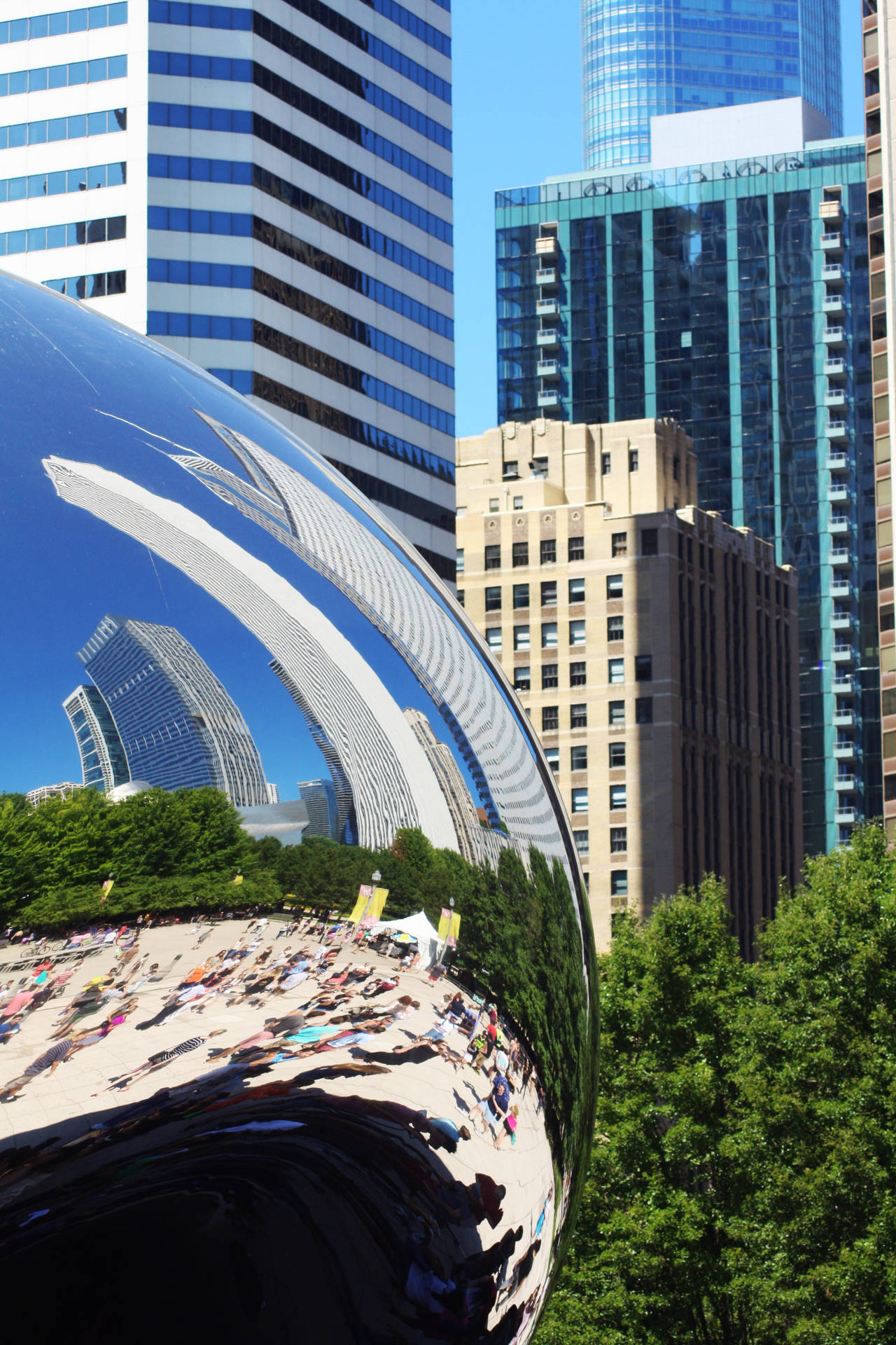 The Bean Chicago Close Up