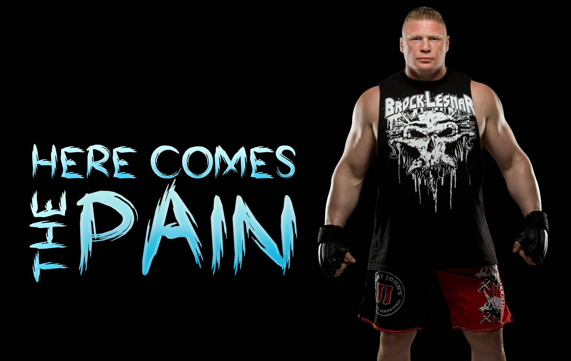 The Beast Incarnate, Brock Lesnar! Background