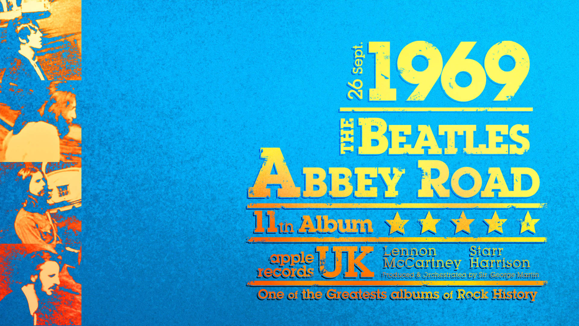 The Beatles Abbey Road Album Background