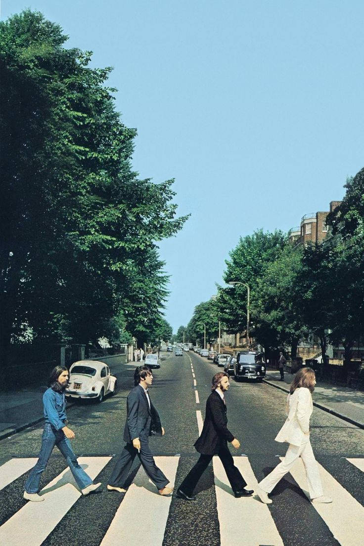 The Beatles Abbey Road Phone Background