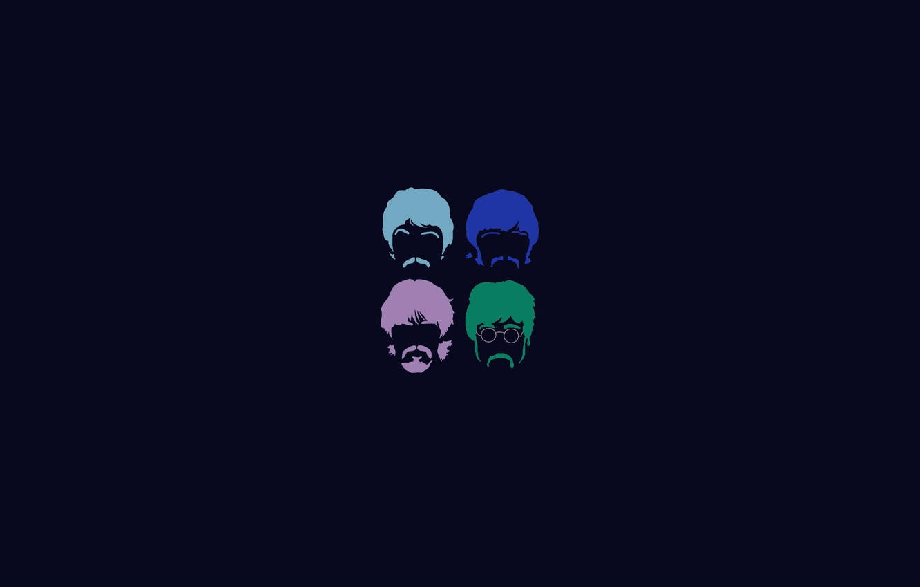 The Beatles Minimalist Background