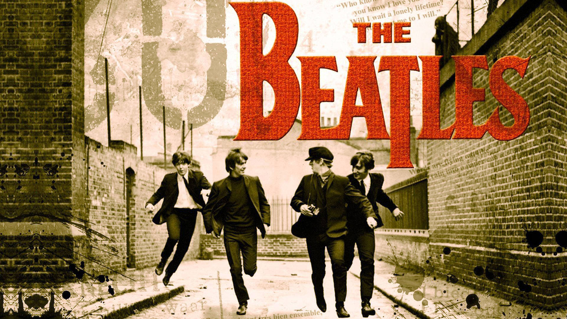 The Beatles Running Background