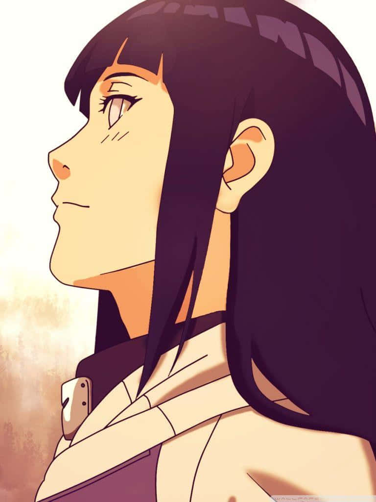 The Beautiful And Strong Hinata Uzumaki Background