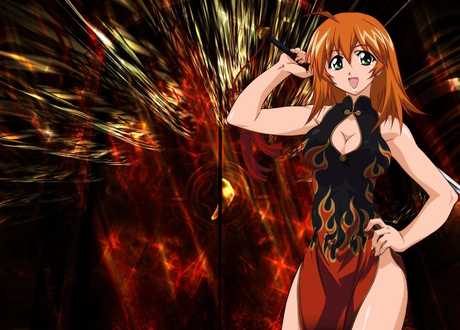 The Beautiful Hakufu Sonsaku Of Ikki Tousen