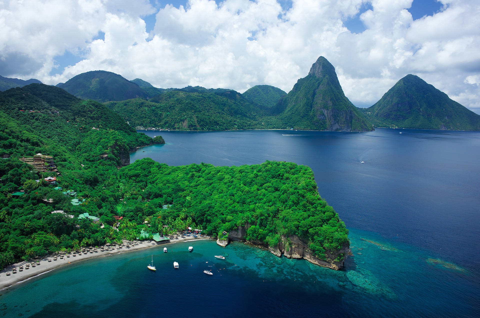 The Beautiful Island Of St Lucia