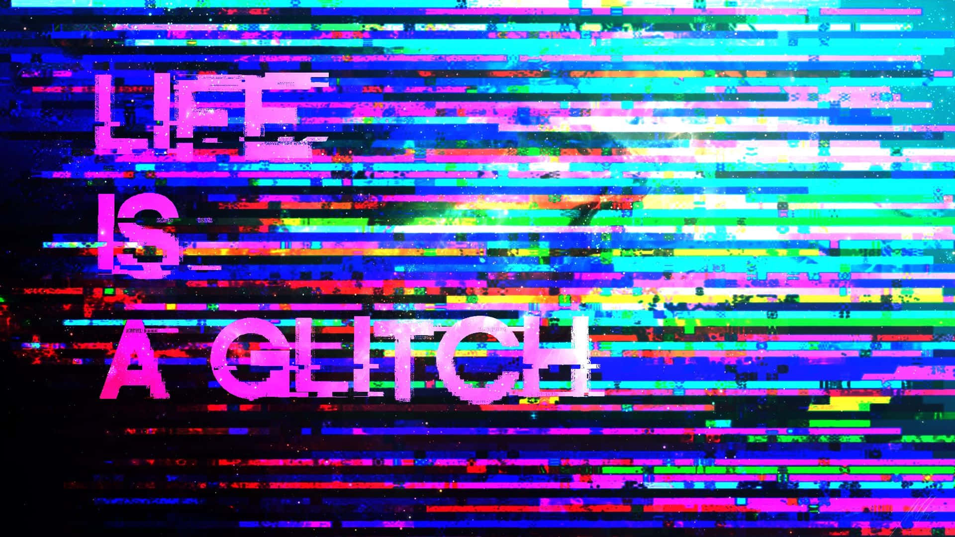 The Beauty And Mystery Of A Cute Glitch! Background