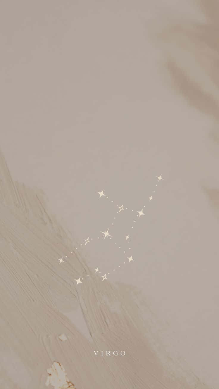 The Beauty And Symmetry Of The Virgo Symbol. Background