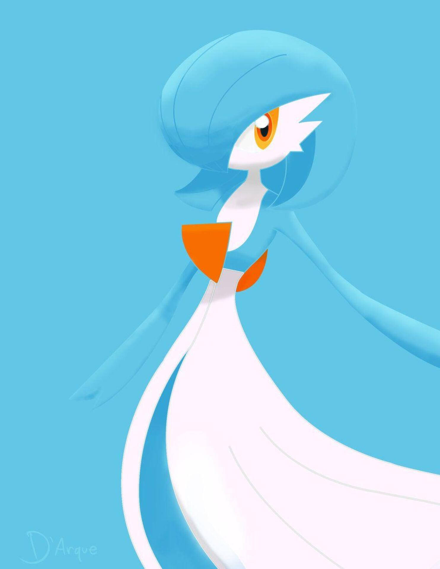 The Beauty Of A Gardevoir Background