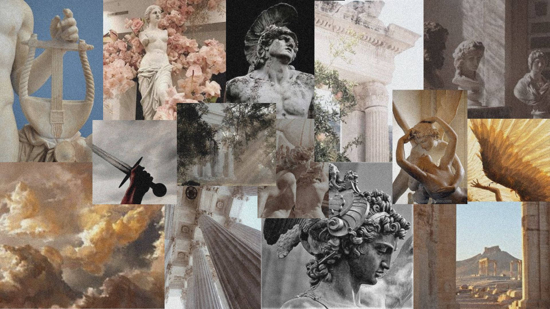 The Beauty Of Ancient Greek Aesthetics Background