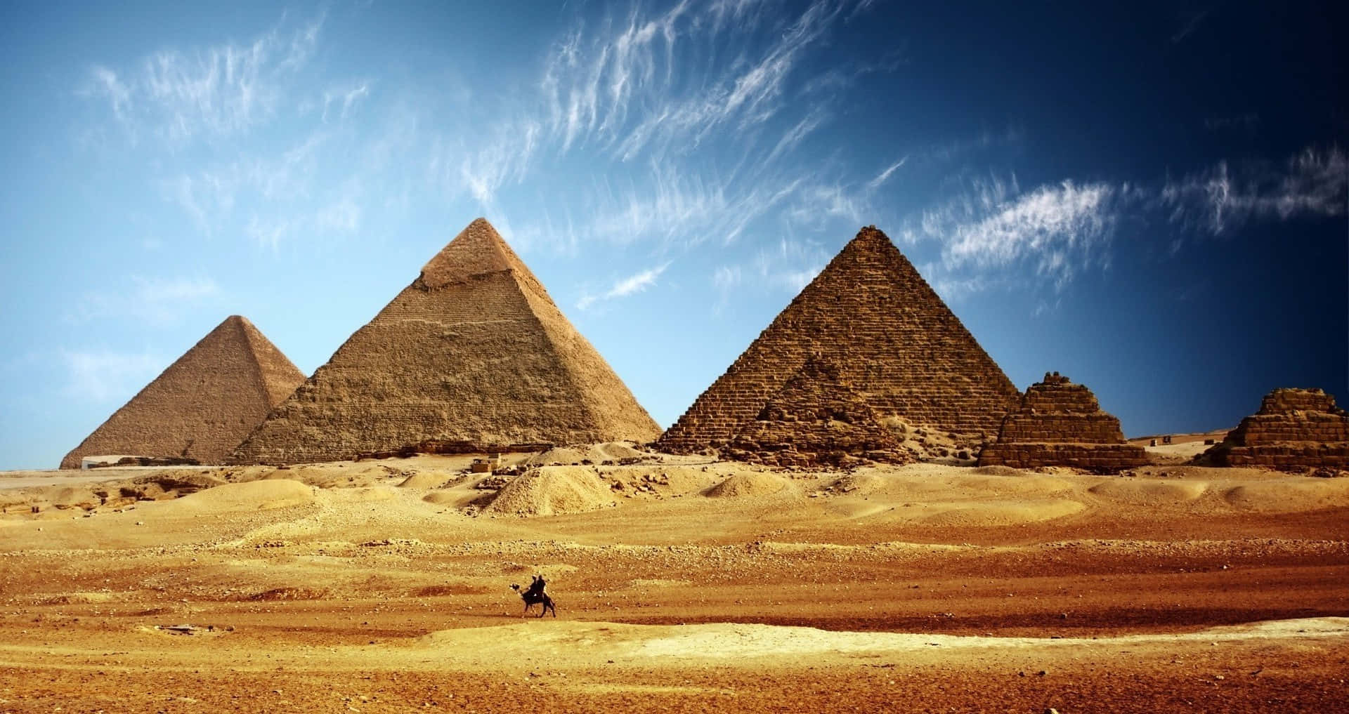 The Beauty Of Giza Pyramids