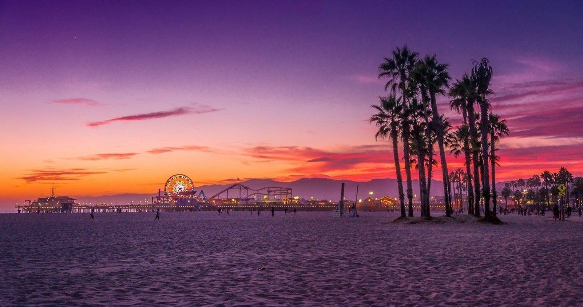 The Beauty Of Malibu, California Background