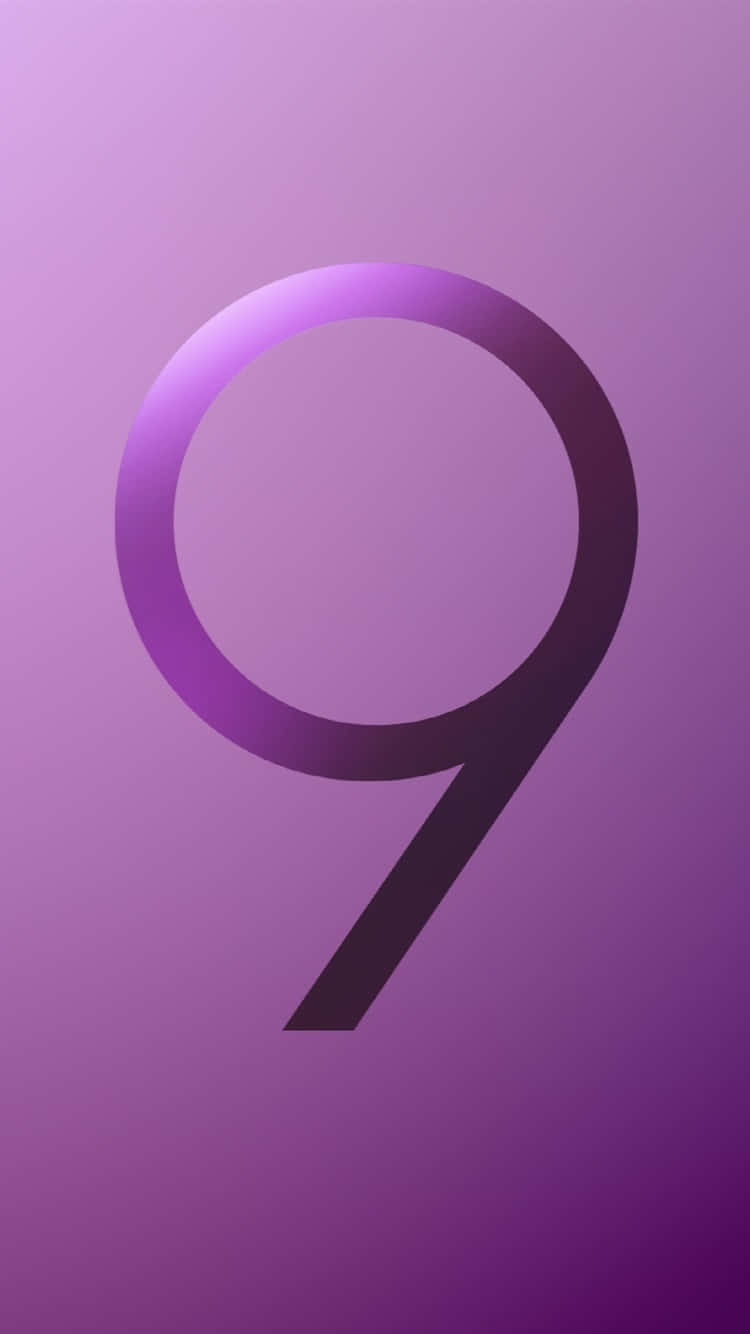 The Beauty Of Number 9 Background