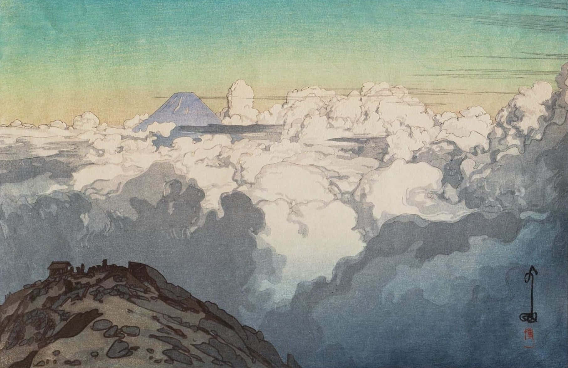 The Beauty Of Old Japanese Architecture Background