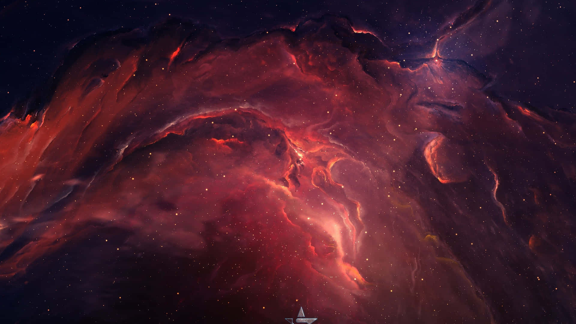 The Beauty Of Outer Space In Mesmerizing Red Hues