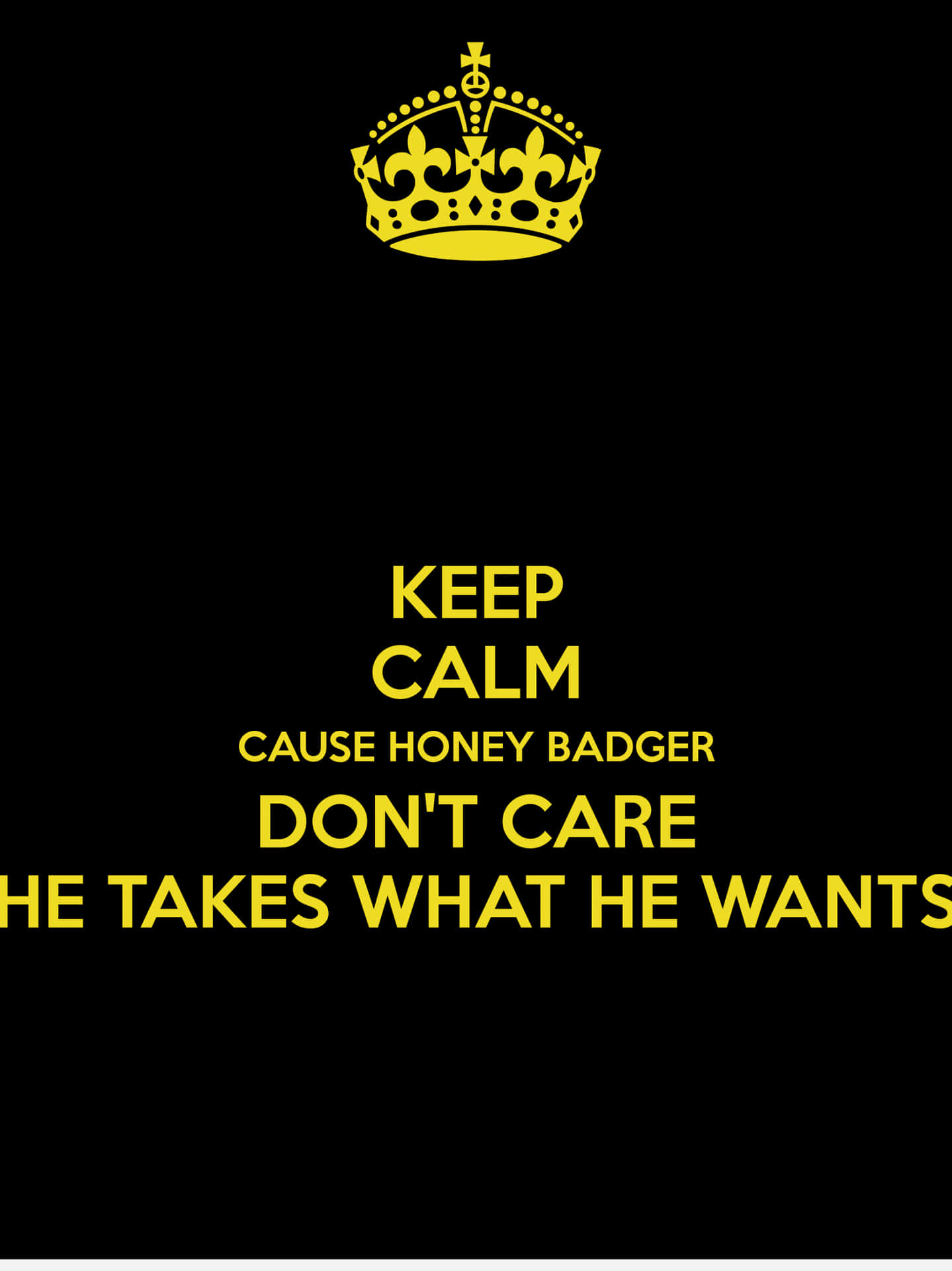 The Best Attitude; Don't Care Background
