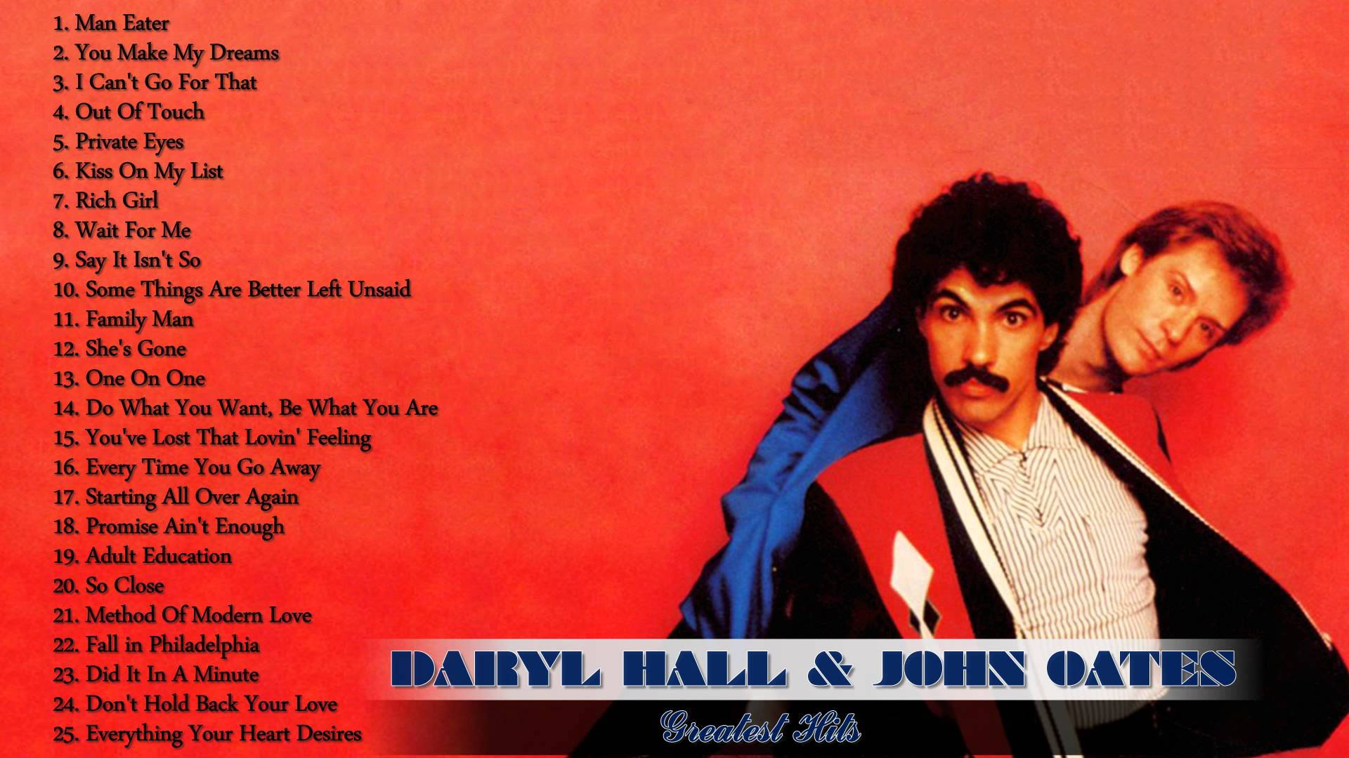 The Best Of Daryl Hall John Oates Background