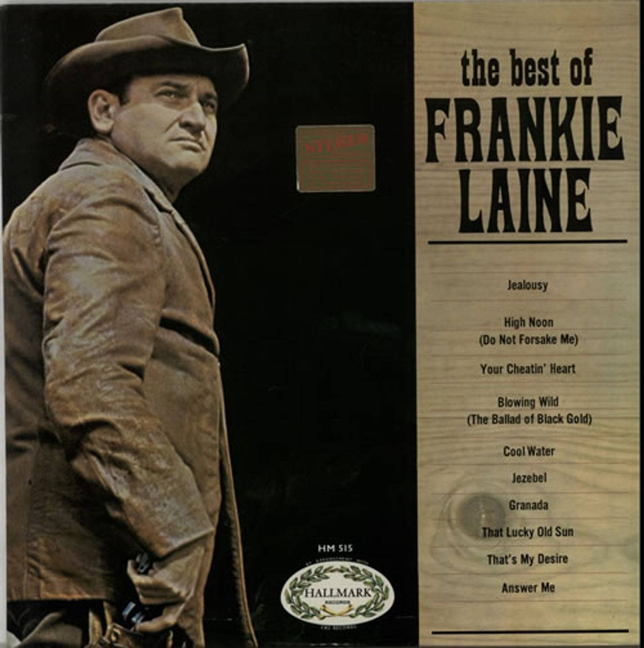 The Best Of Frankie Laine Album Cover