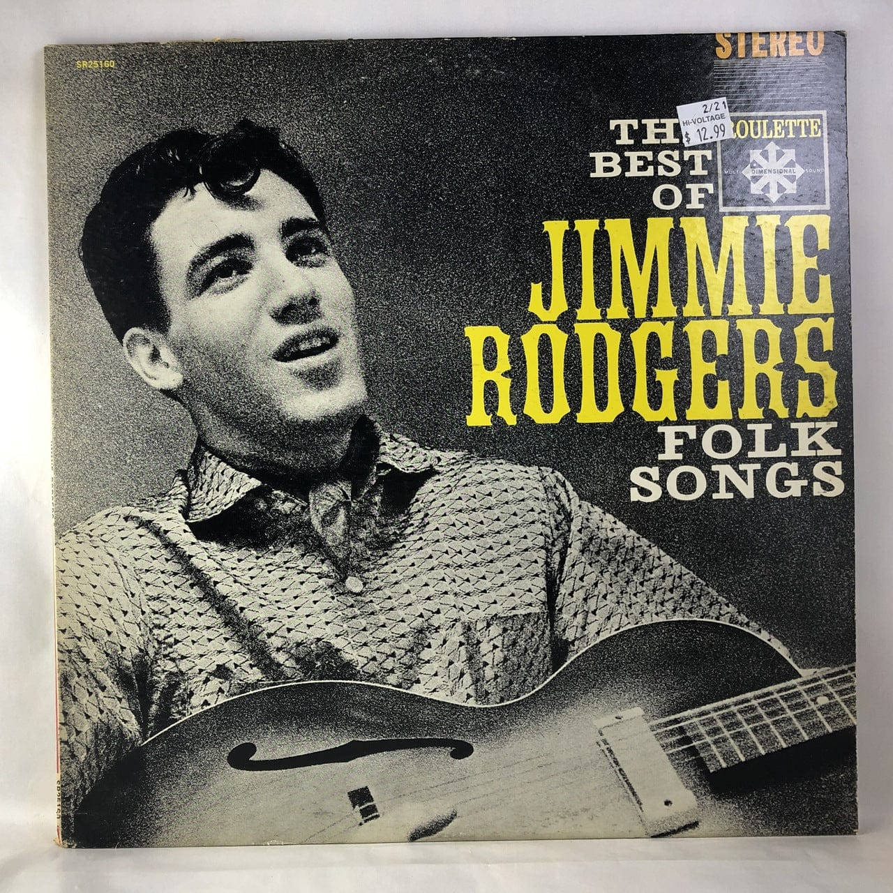 The Best Of Jimmie Rodgers Album Cover