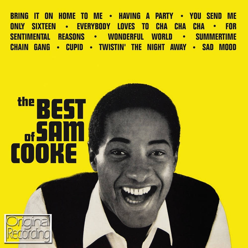 The Best Of Sam Cooke Album Cover Background