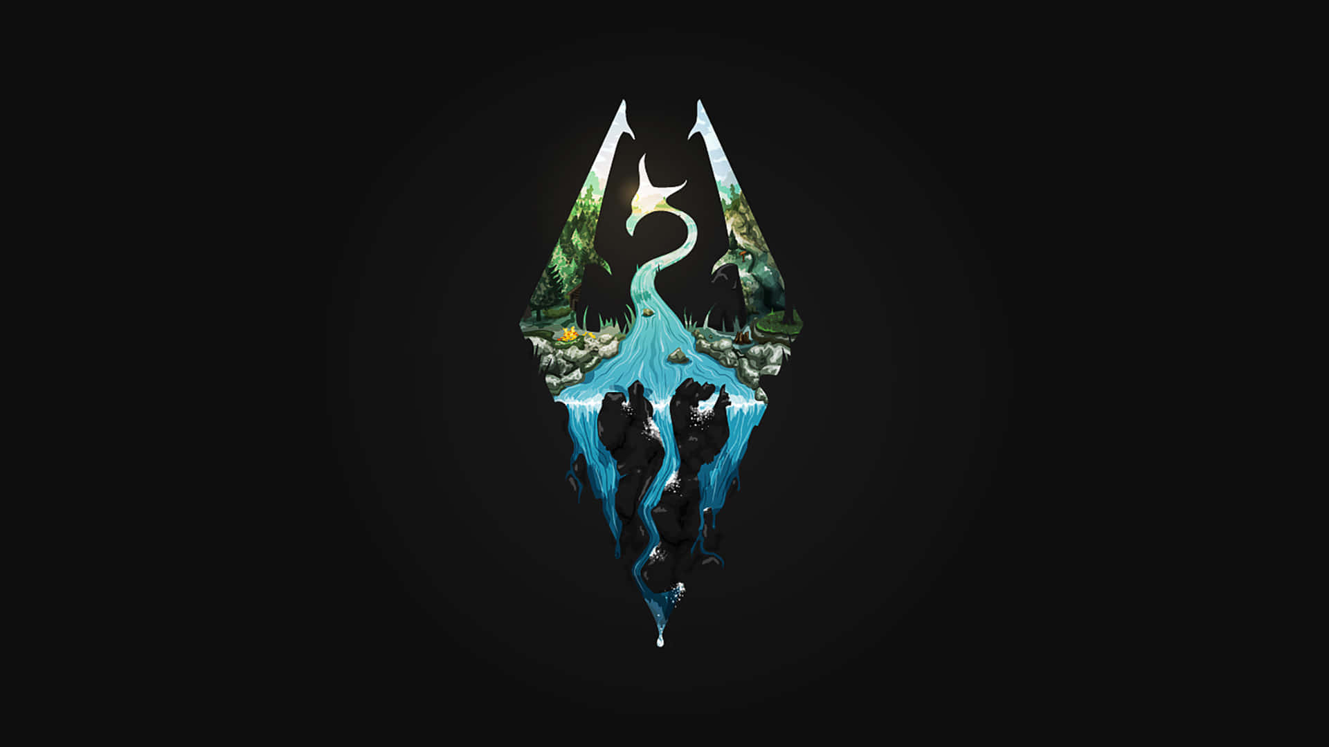 The Best Of Skyrim Background