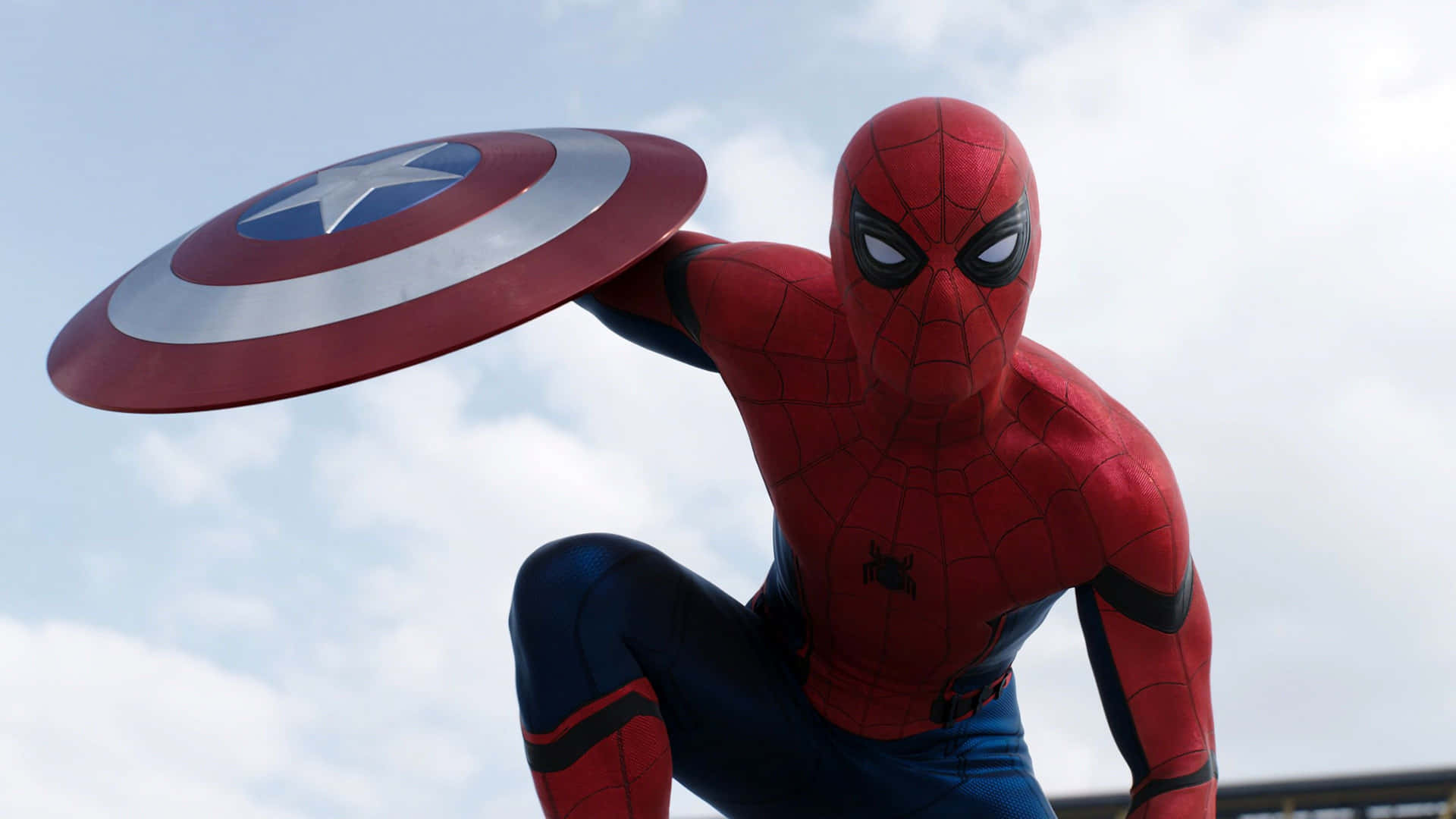 The Best Spider-man Is Always Swinging By Background