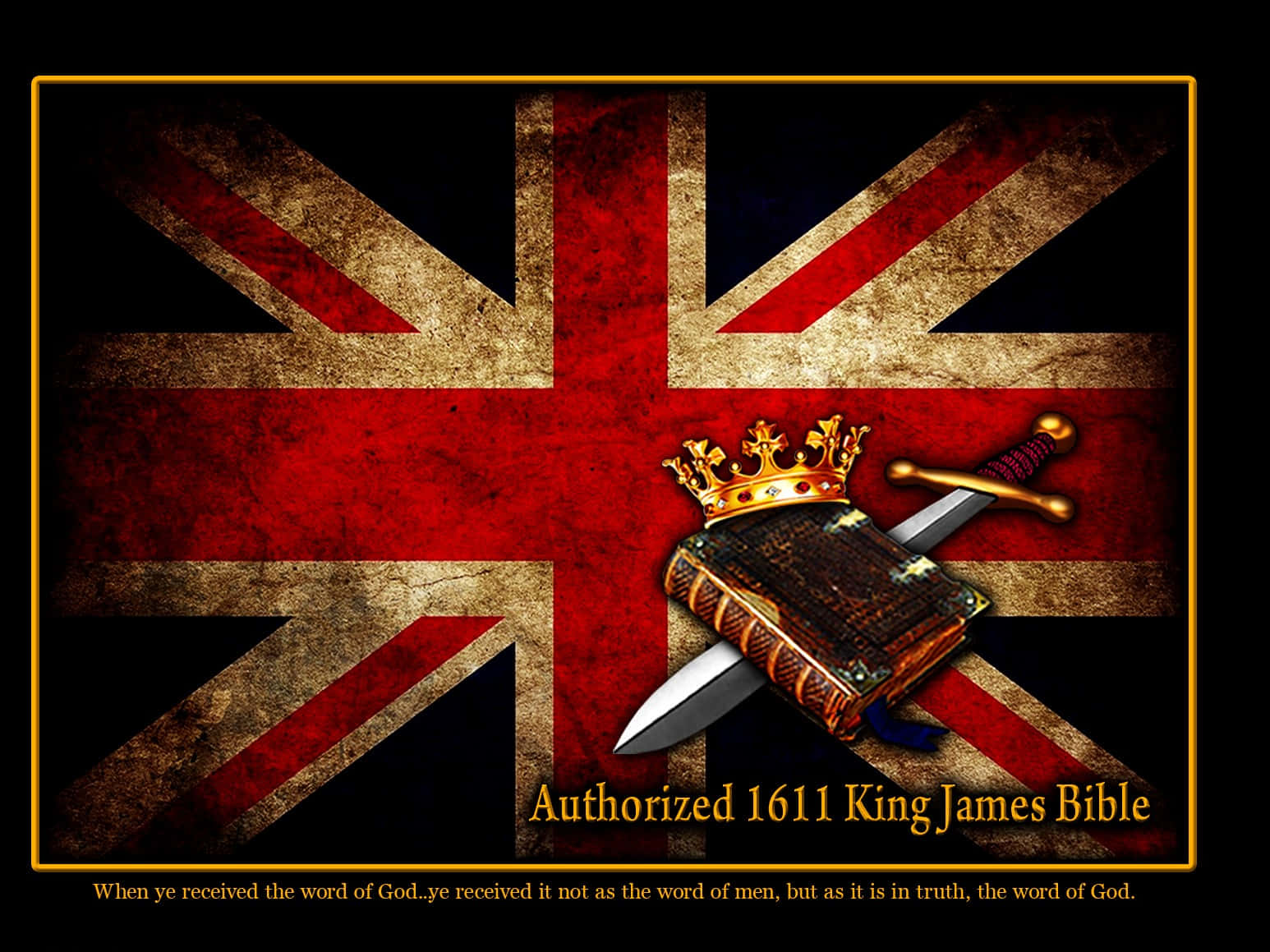 The Bible Illustrates The Power Of Faith Background